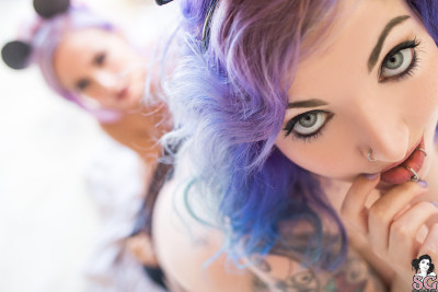 Beautiful Suicide Girl Indigo + Nayru Feeling This 33 High quality image
