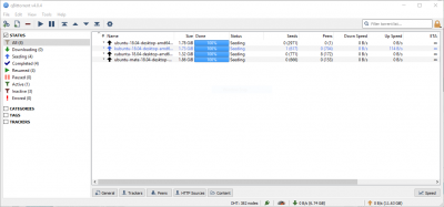 qbittorrent seeding ubuntu iso