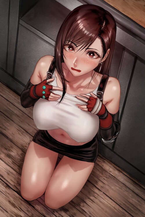 tifa lockhart final fantasy and 1 more drawn by sgk sample a3fa0dcba1b8aeeabebf6dbbb068498e