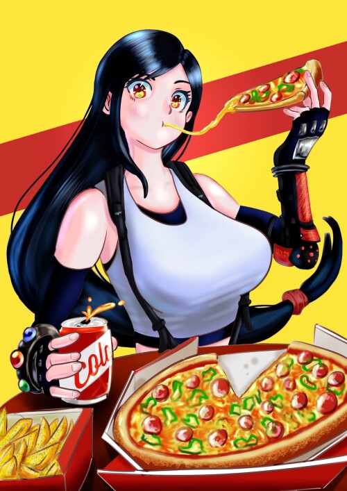  tifa lockhart final fantasy and 1 more drawn by bossketeo sample 699ffe6d2964704d72ce8d6a55ae8d34