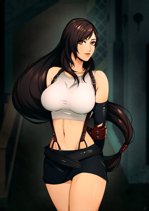  tifa lockhart final fantasy and 1 more drawn by eightyfourart sample 58956b8b037a911e1d85ee4d84a6e7