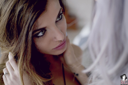Download Suicide Girl Coolicio + Dollyd Two Unicorns (47) High resolution Lossless image