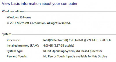 sys info