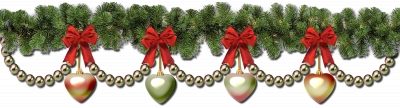 Christmas Garland Border Transparent 15