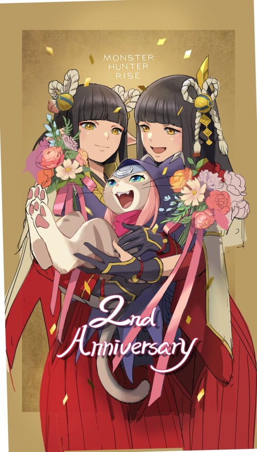  hinoa minoto and tsukino monster hunter and 2 more sample 588bf77af6941c1693358efde56544b4