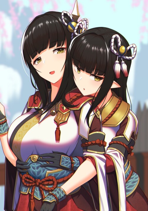  hinoa and minoto monster hunter and 1 more drawn by kuroshiro ms 2420 sample 5d4d78dba3a1950b0194d1