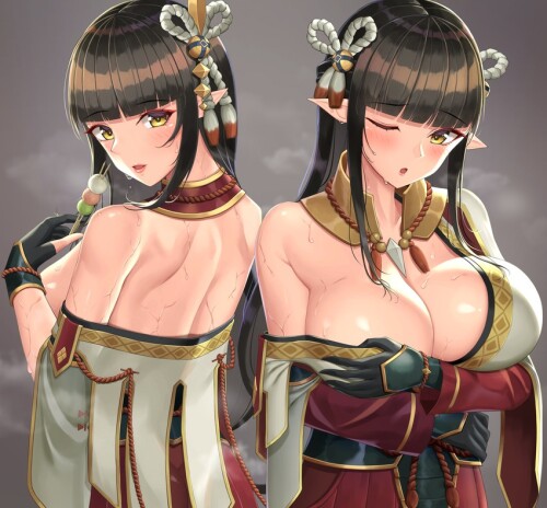  hinoa and minoto monster hunter and 1 more drawn by nemunemu semi sample 25fe58efc62a3404e5a62ba63a