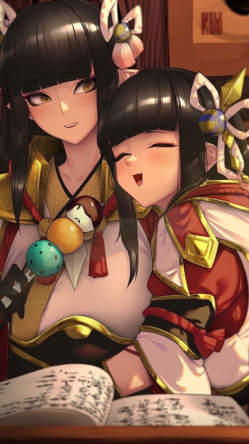  hinoa and minoto monster hunter and 1 more drawn by kashu hizake sample 797632b1f73fd3d81d142c0d870