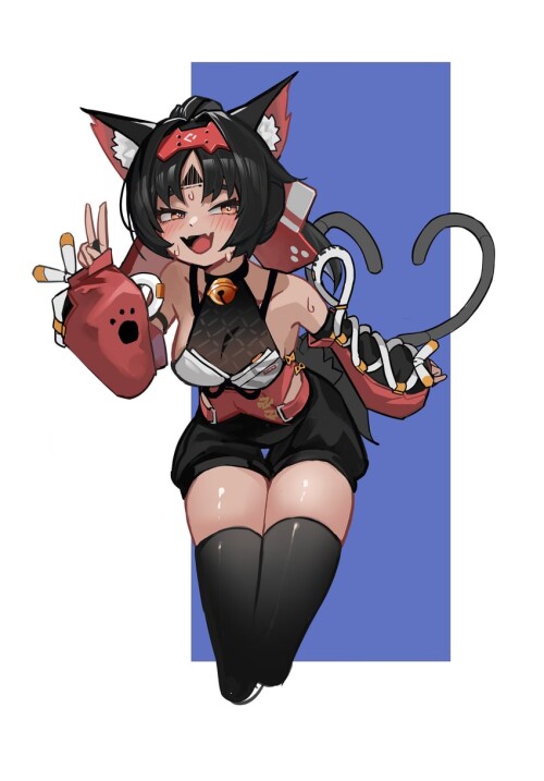  nekomiya mana zenless zone zero drawn by seueo sample 05c779d3c5cc70b342e66e1a3cc57fb8