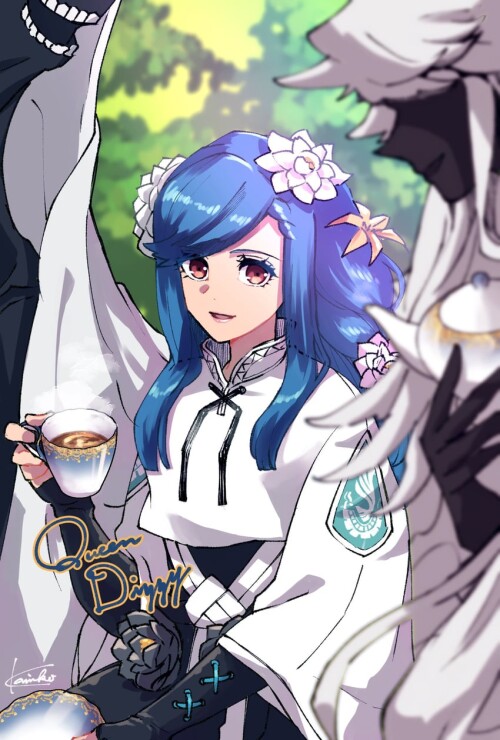  dizzy necro undine and queen dizzy guilty gear and 1 more drawn by kanea nikoinoillust sample 5225d