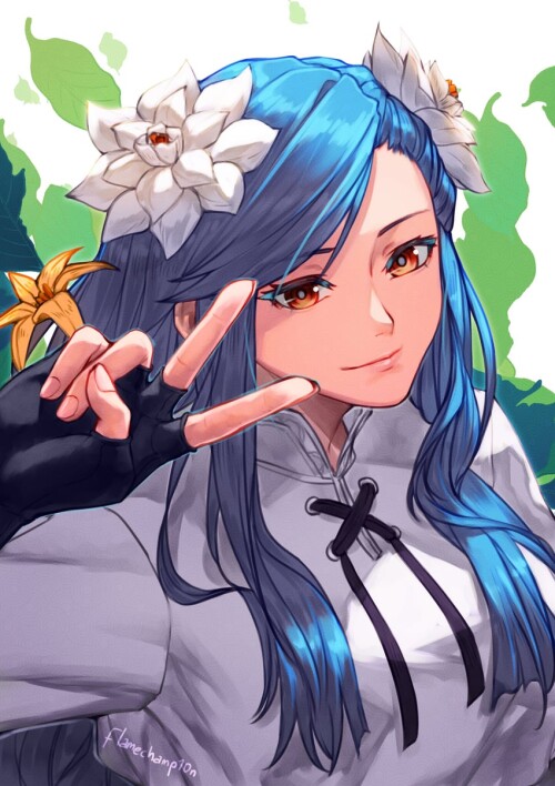  dizzy and queen dizzy guilty gear and 1 more drawn by flamechamp10n sample c8c9015ace9907d67a1e091e