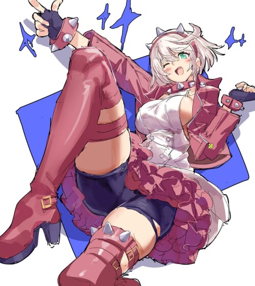  elphelt valentine guilty gear and 1 more drawn by huanxiang huifeng sample 7e2b4d8b2fc31cf60018a0ac