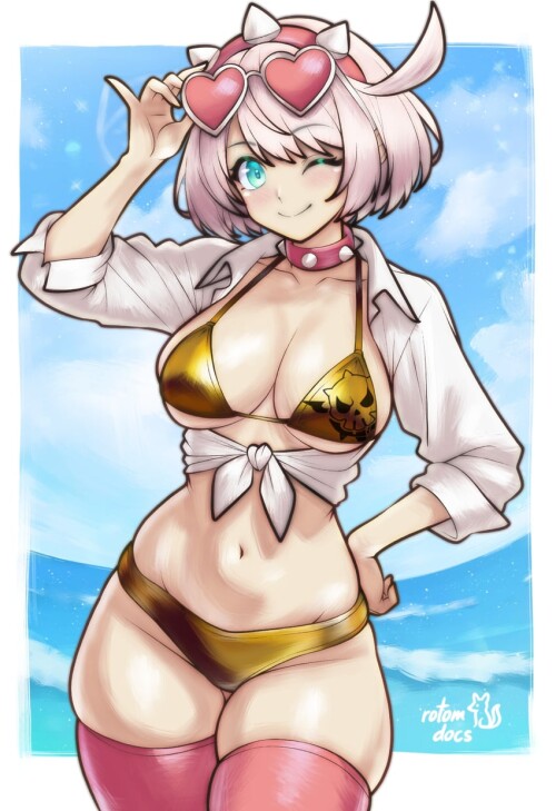  elphelt valentine guilty gear and 1 more drawn by rotomdocs sample d8be1fb6d08a99fe2d6717e7f0999f6c