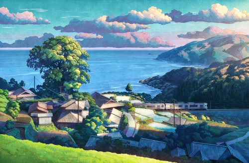 Kumano Great Camphor Tree by @mugumo 24k (Upscaled)