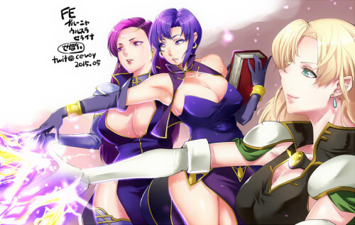  ursula selena and brunnya fire emblem and 3 more drawn by cevoy sample bed22d82dfd304dcff79d1add49a