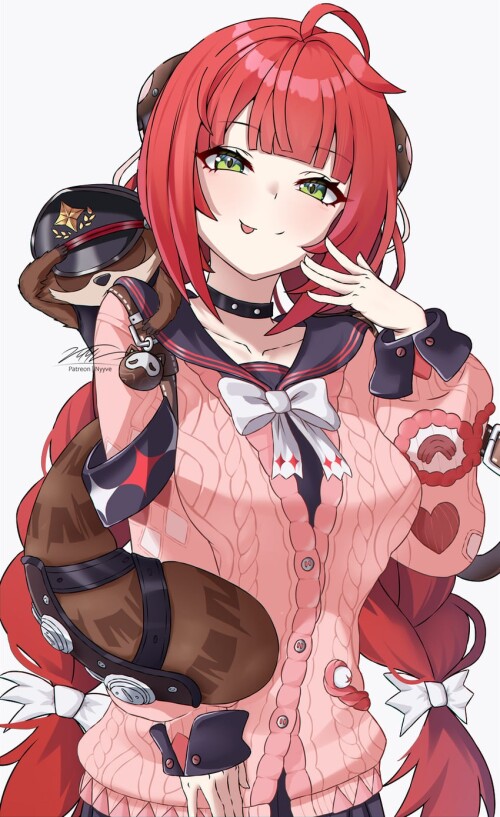  ukinami yuzuha and kama zenless zone zero drawn by nyyve sample 723468e6650d42c61fbdd32028fa7f57