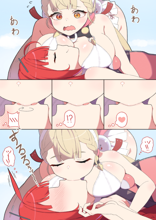  ukinami yuzuha and alice thymefield zenless zone zero drawn by akisaka akira bce8714913b211f5562ad7