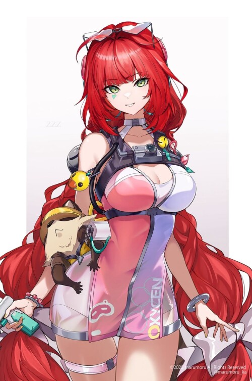  ukinami yuzuha zenless zone zero drawn by marumoru sample 9ad8b1c7938ecadb76783c63f128d334