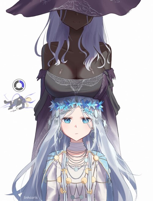  recluse revenant and duchess elden ring and 1 more drawn by linhcoris sample 8608dde8b91e7a2f2b10cf