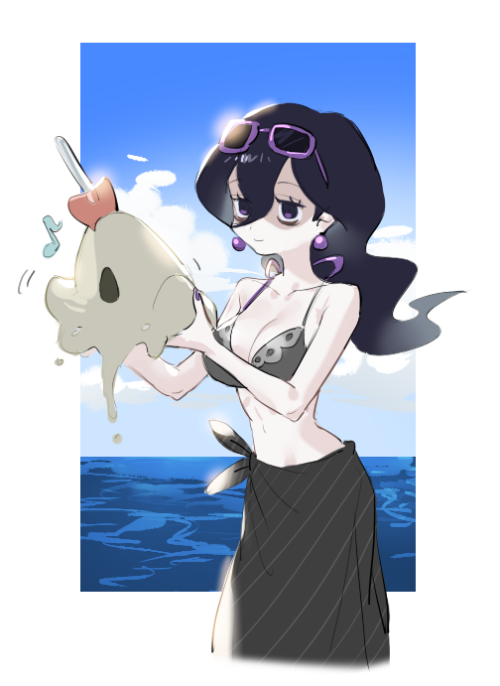  hex maniac and sandygast pokemon and 1 more drawn by raine acke2445 2012165d041def1d0079fa153cbefac