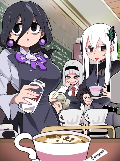 hex maniac mimikyu echidna and anna nishikinomiya pokemon and 3 more drawn by bongfill sample 2e69f