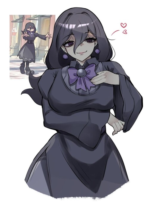  hex maniac pokemon and 1 more drawn by 1340smile sample 23be10252325d280983783d9163669ce