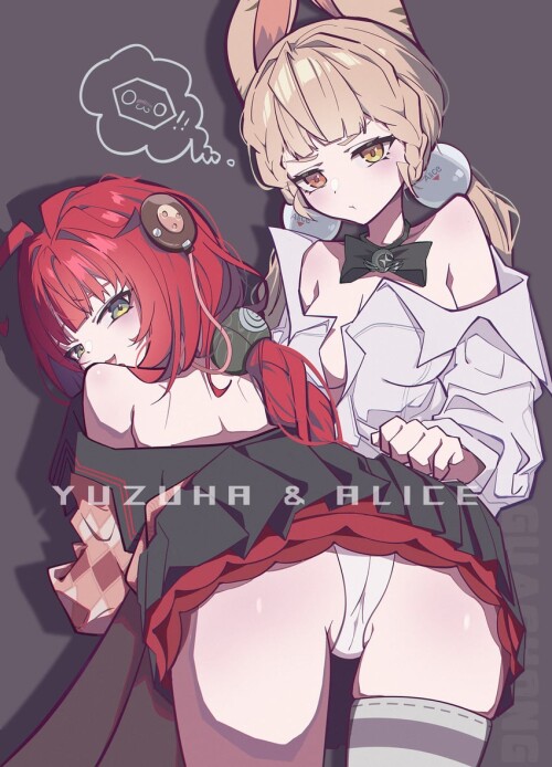  ukinami yuzuha and alice thymefield zenless zone zero drawn by gua chong sample 4e6b72ad54e30ef3b4b
