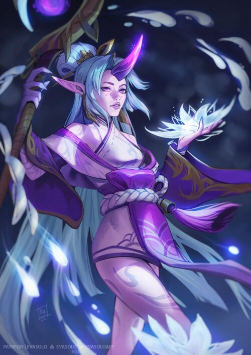  soraka and spirit blossom soraka league of legends drawn by eva solo sample 9f853980a4ed1e76f9502f8