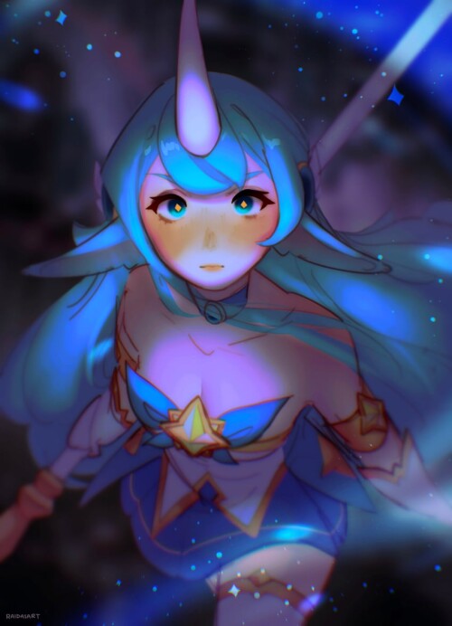  soraka and star guardian soraka league of legends drawn by raida raidasart sample 3fbc6c69ec568f784