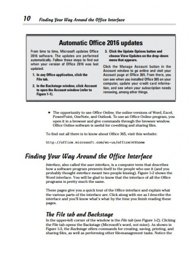 Office 2016 All In One for Dummies (4)