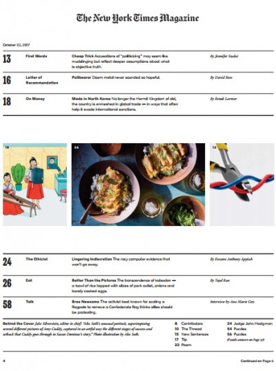 The New York Times Magazine October 22 2017 (2)