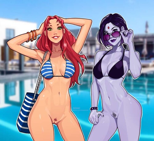 Raven and Starfire 3