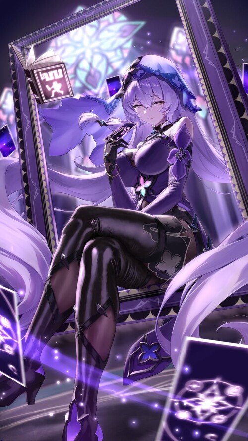  black swan honkai and 1 more drawn by bocchi kuropom7 sample 124ee94c22874339eba523217f2176ef
