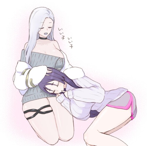  minamoto no raikou and hebi nyoubou fate and 1 more drawn by bearandtangerin sample d0d65f89719bcad