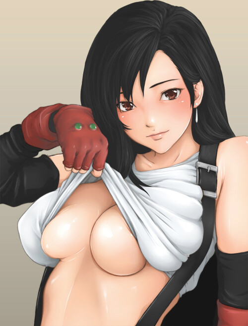 Day 151 of Posting Tifa Lockhart Art 151 8wUb9Wq