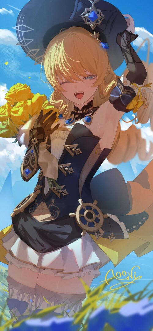  navia genshin impact drawn by aooni 09 sample 0fe3e7a79dfaa5ff06eae99c20421342