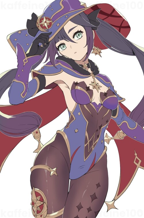  mona genshin impact drawn by kaffeine100 sample 51d4f5ed64be92e99168b6fb30fe7927