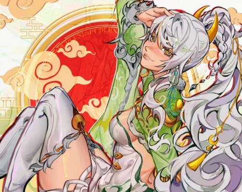  zibai genshin impact drawn by kaisagerr sample 846c51adb986cd9ce37ba36c9d8557e8