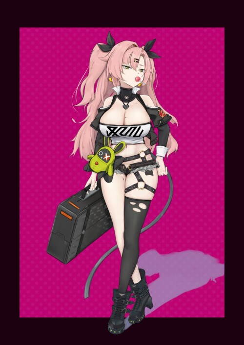  nicole demara and bangboo zenless zone zero drawn by setsuna setsuna azastar sample 8e2daad2932a5d5