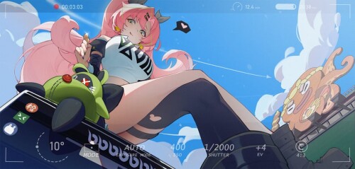  nicole demara and bangboo zenless zone zero drawn by azusa hina sample a7becd3d9c41a4ea2cf987ac9a90