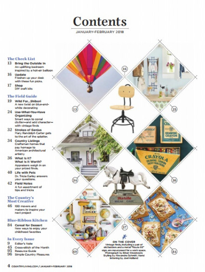 Country Living USA February 2018 (2)