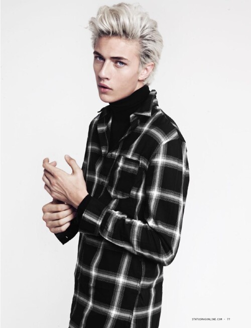 Lucky Blue Smith 2015 Photo Shoot Status 005