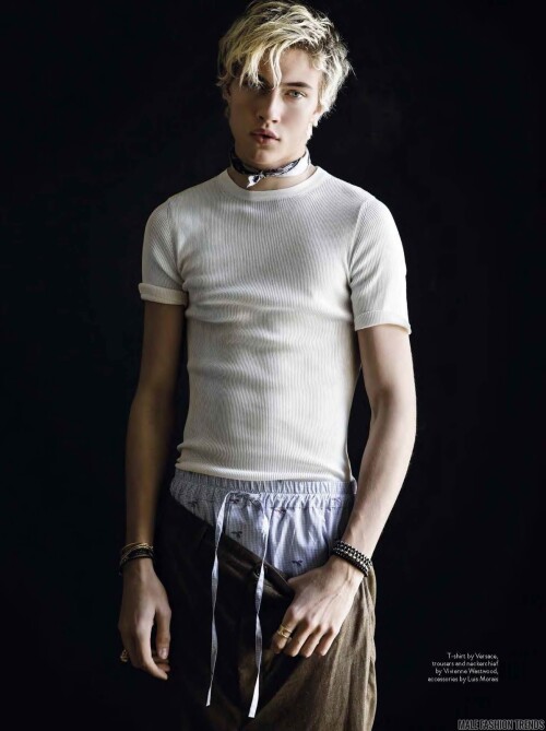 lucky blue smith editorial daman magazine spring summer 2016 06
