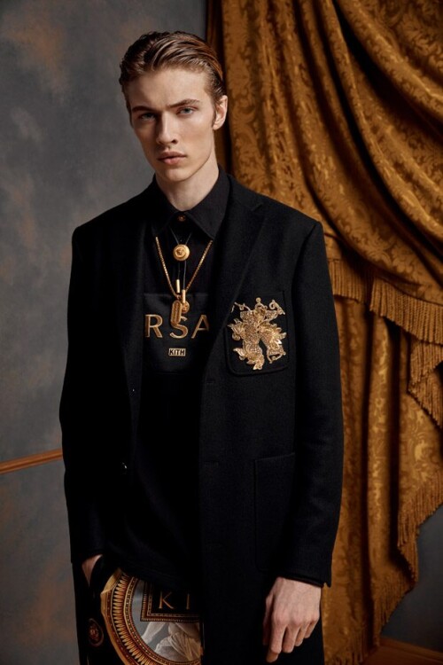 Lucky Blue Smith Kith x Versace SS19 05 620x930