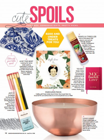 Good Housekeeping South Africa January 2018 (3)
