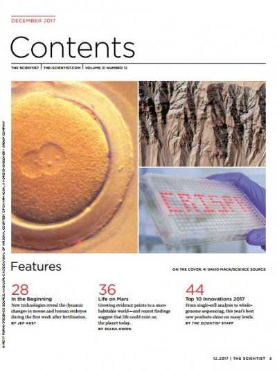 The Scientist December 2017 (3)