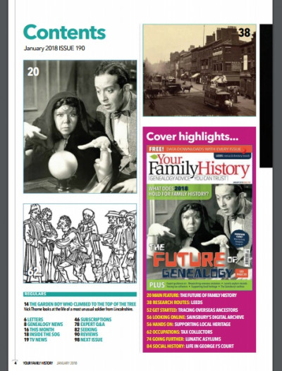 Your Family History January 2018 (2)