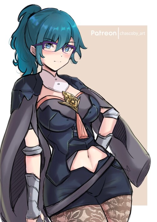  byleth and byleth fire emblem and 1 more drawn by chascoby sample 16784efb56c891101be9aee3558bc923
