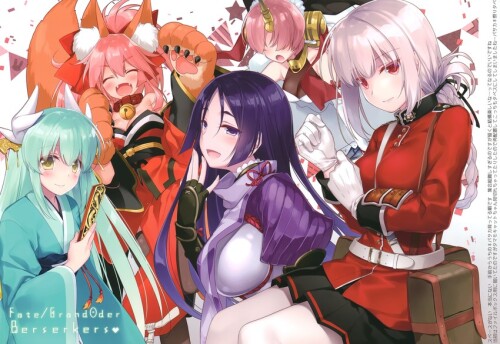  tamamo minamoto no raikou florence nightingale kiyohime tamamo cat and 2 more fate and 1 more drawn