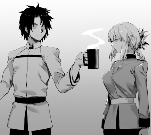  fujimaru ritsuka and florence nightingale fate and 1 more drawn by hxd sample 68c46f26304b76612d501